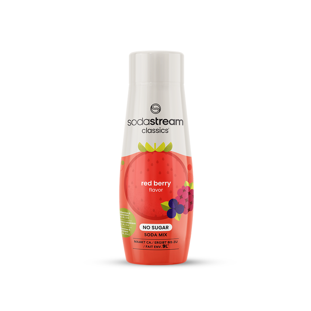 SodaStream Classics - Fruit Flavours - Red Berries Zero