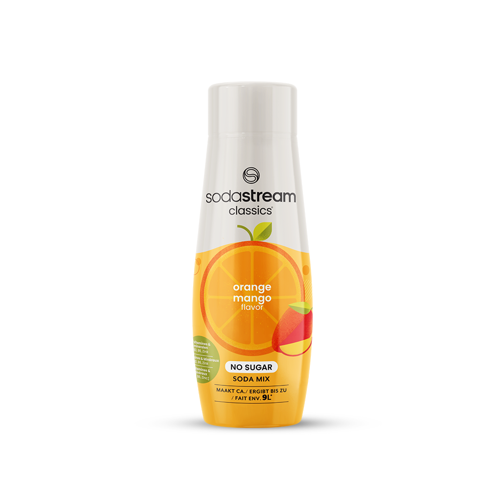 SodaStream Classics - Fruit Flavours - Orange Mango Zero