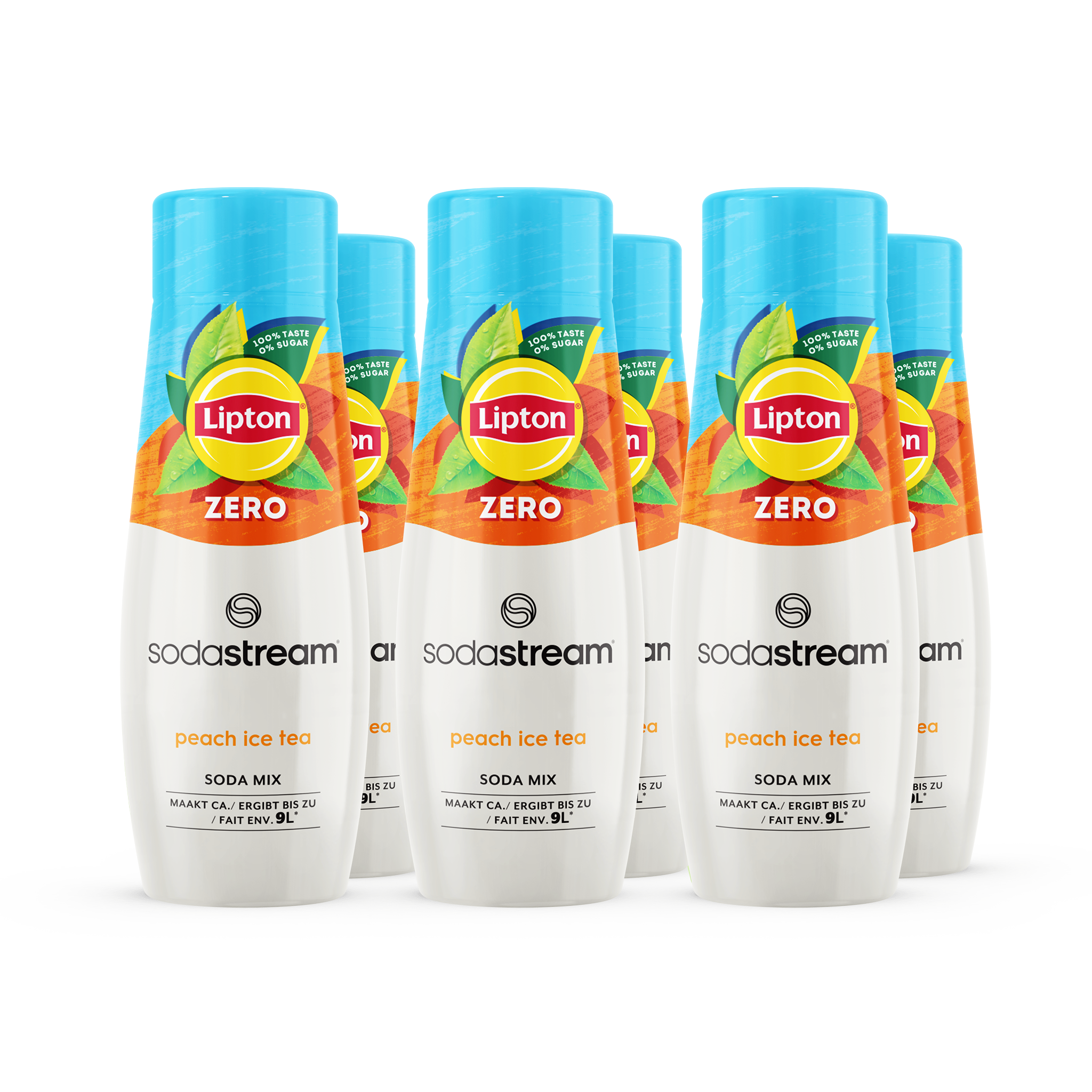 Lipton Ice Tea Peach Zero 6-pack
