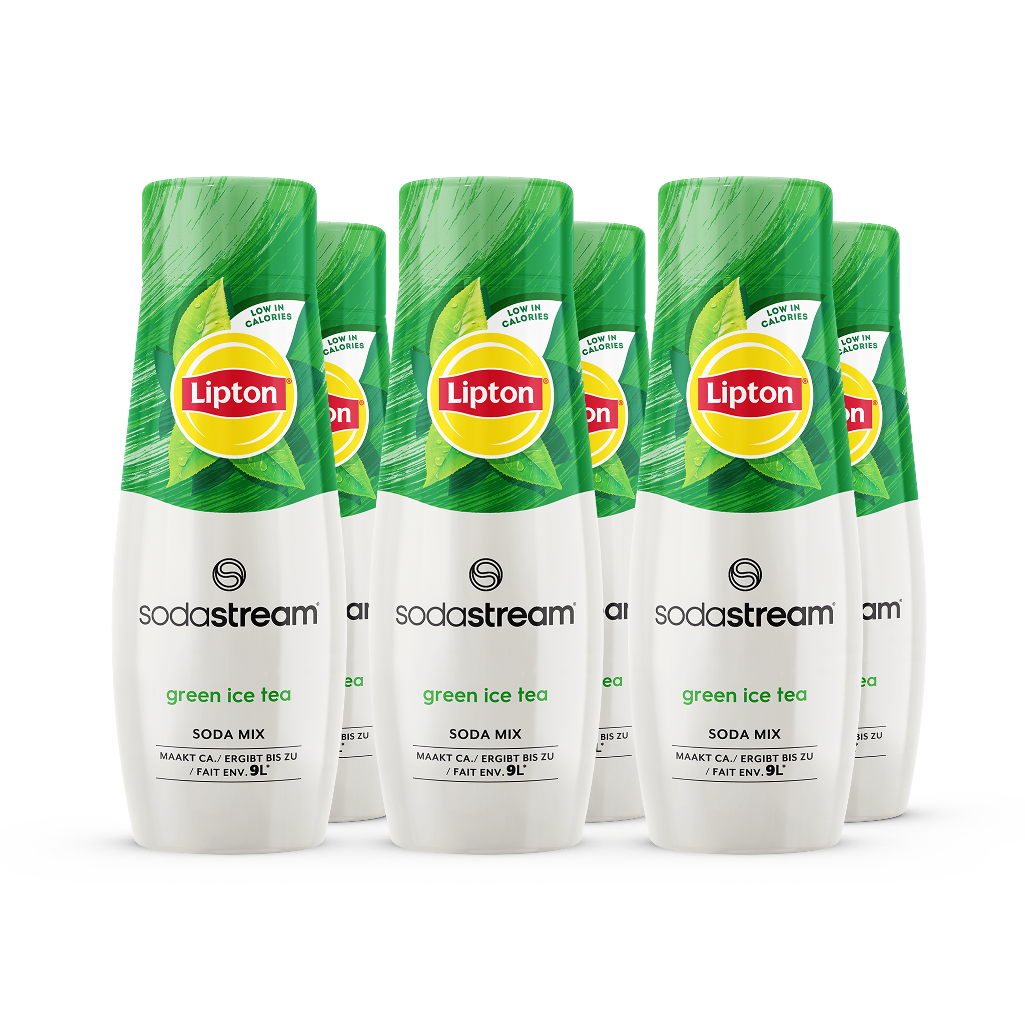 SodaStream Lipton Ice Tea Green 6-pack Smaak