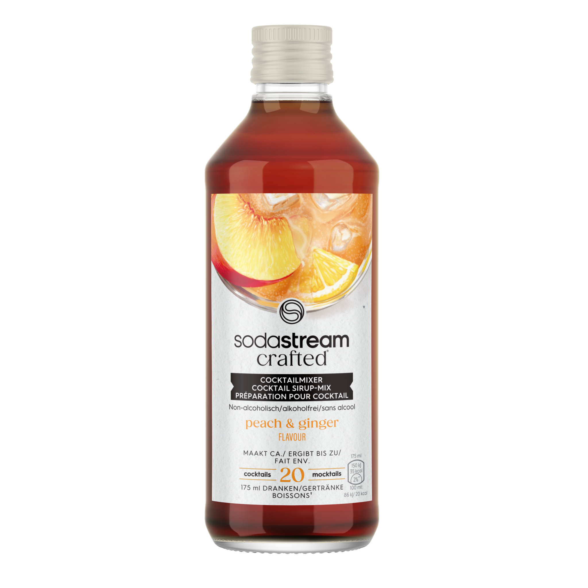 SodaStream Crafted – White Peach & Ginger