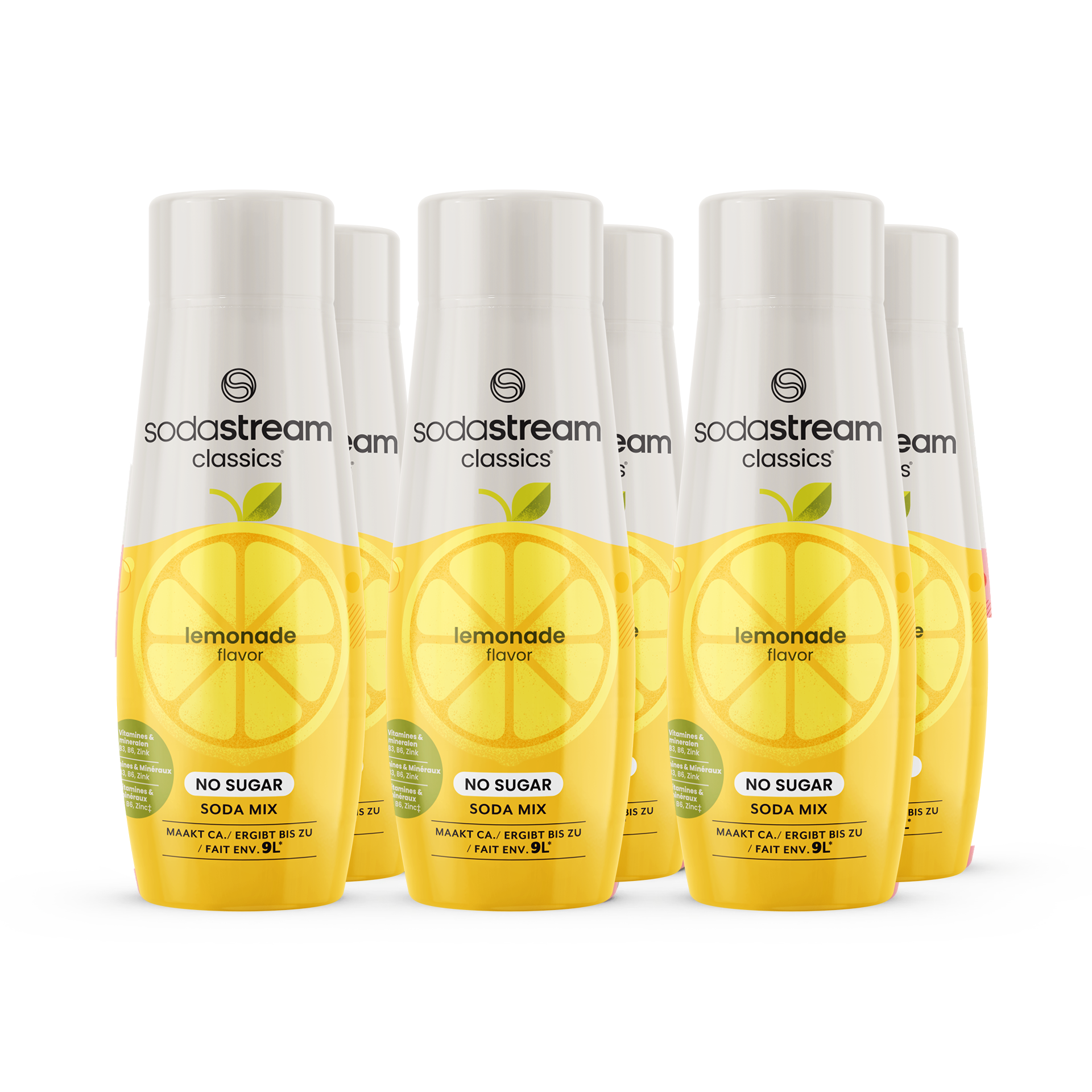 SodaStream Classics - Fruit Flavours - Lemonade Zero 6-pack sodastream