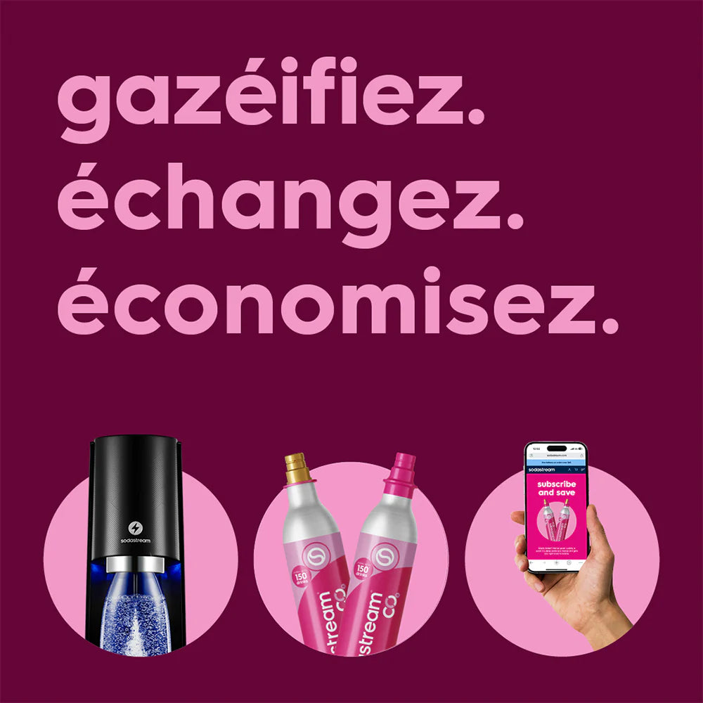 SodaStream E-Terra Machine eau Ptillante SodaStream Belgium SodaStream E-Terra Machine eau Ptillante SodaStream Belgium