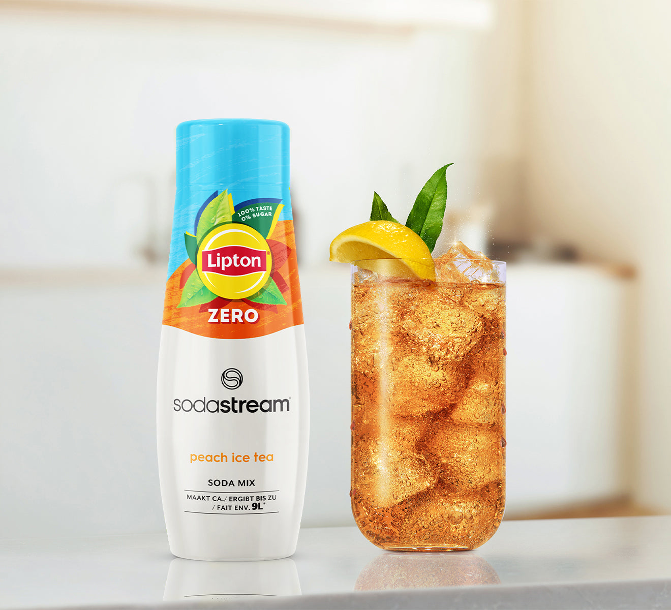 Lipton Ice Tea van SodaStream