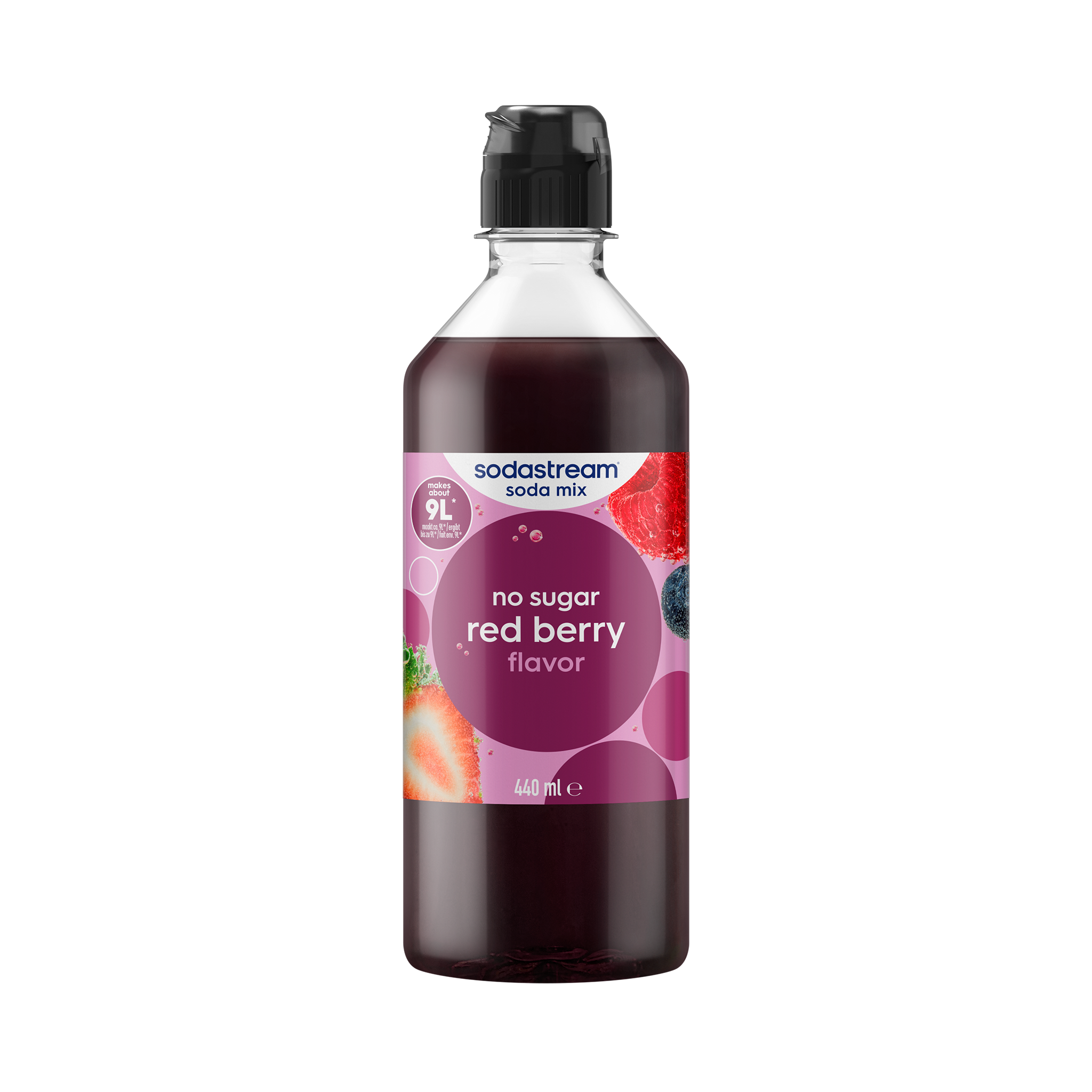 SodaStream Classics - Fruit Flavours - Red Berries Zero sodastream