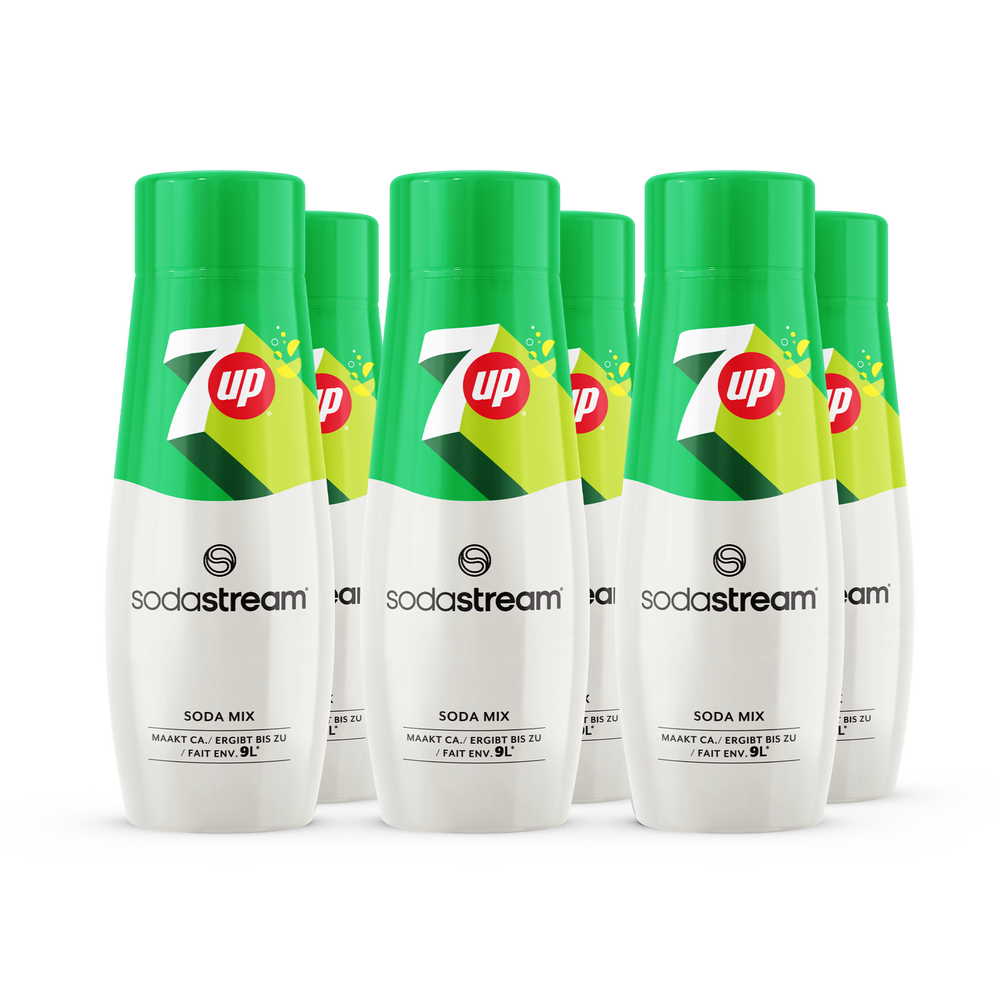SodaStream 7UP Siroop Smaken 6 pack