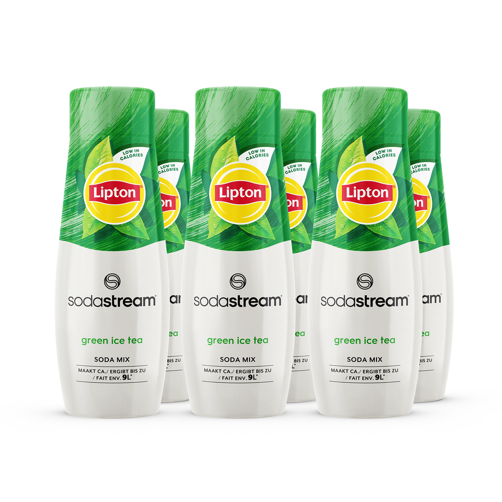 SodaStream Lipton Ice Tea Green 6-pack Smaak