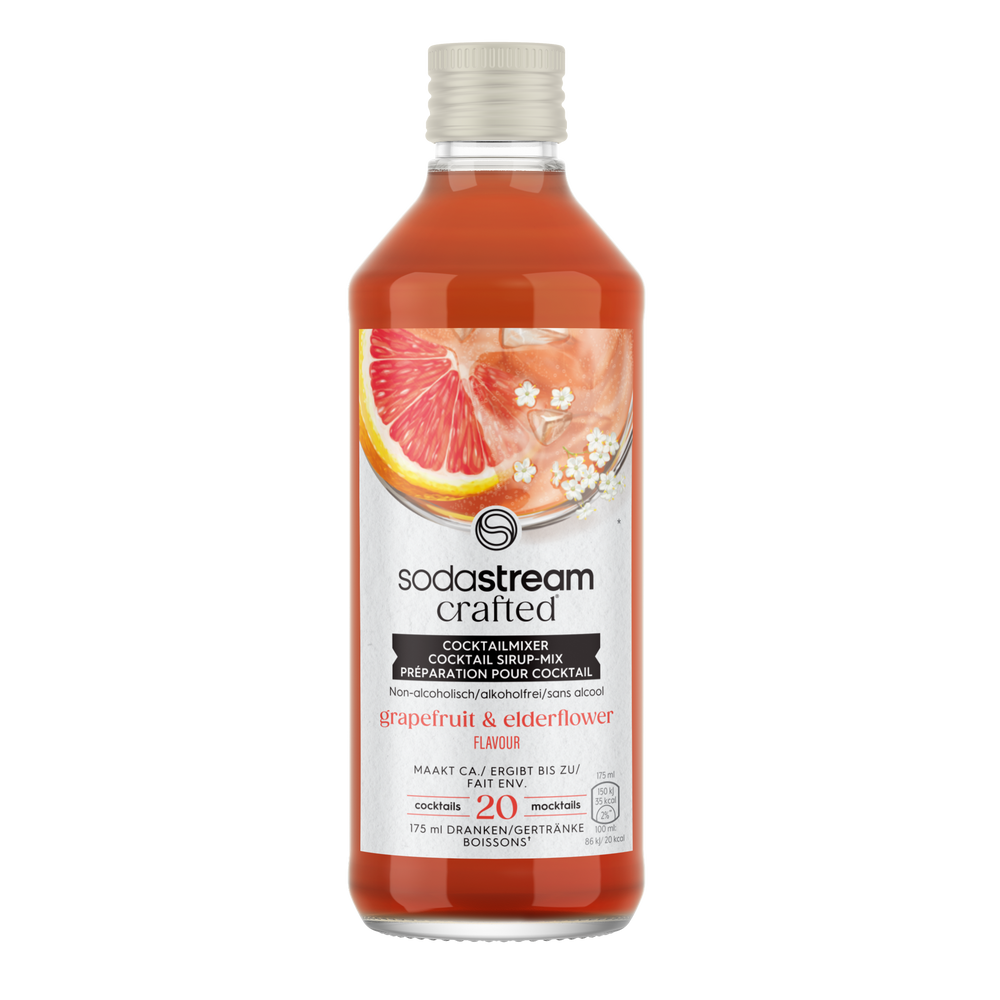 SodaStream Crafted – Grapefruit & Elderflower