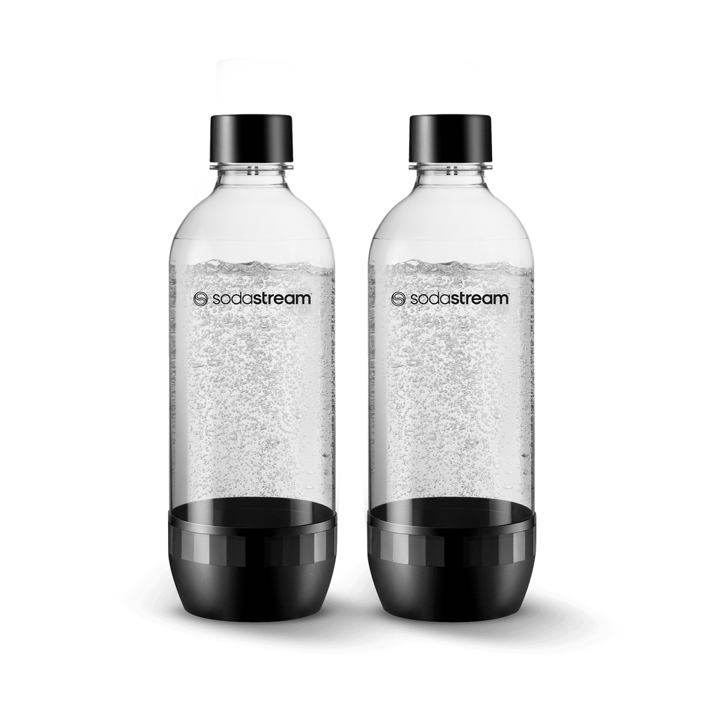 Bouteilles Classiques lavables au lave-vaisselle 1L - Noir – 1