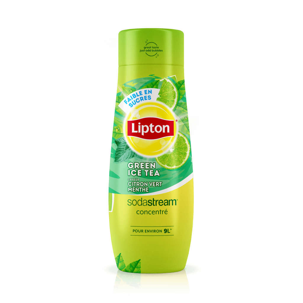 Lipton Green Ice Tea Saveur Menthe Citron Vert sodastream