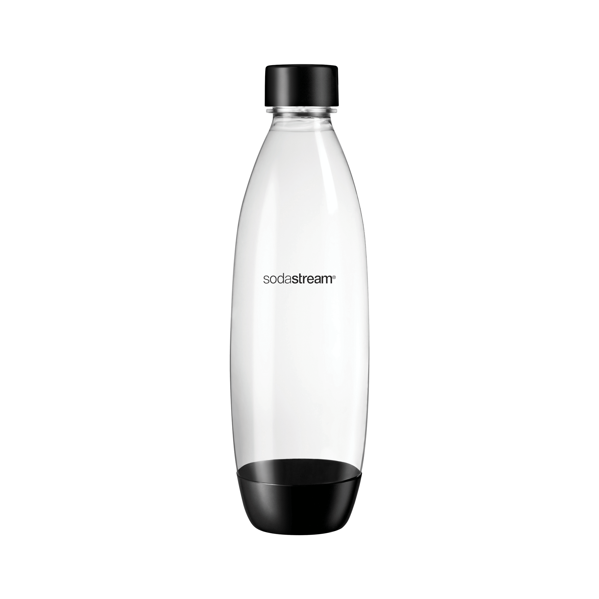 Herbruikbare plastic fles van 1L en 0.5L