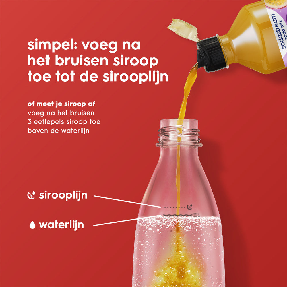 Sodastream Classics - Fruit Flavours - Passion fruit Zero