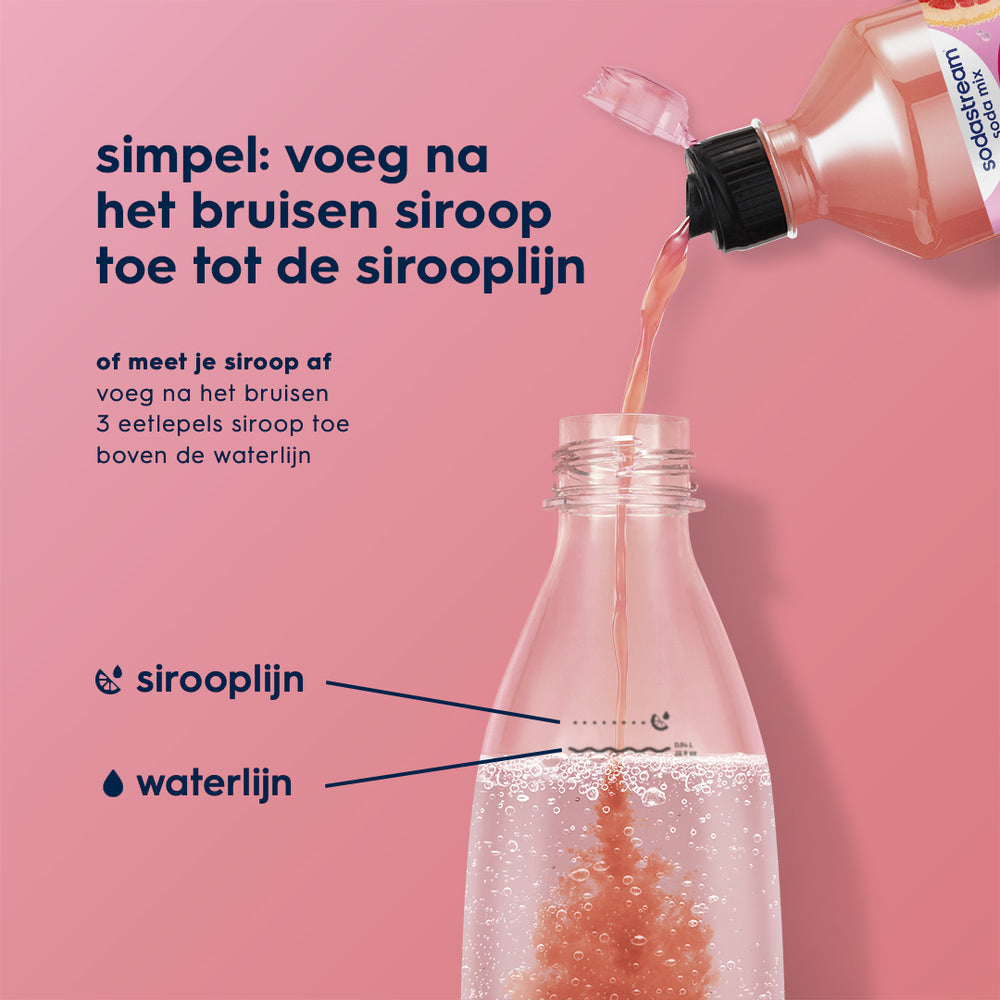 Sodastream Classics - Fruit Flavours - Pink Grapefruit Zero – 3