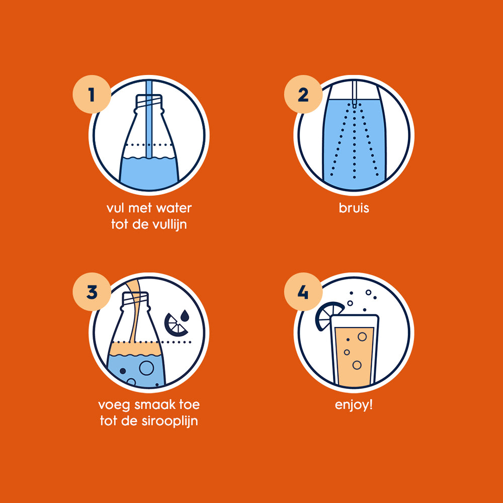 Sodastream Classics - Fruit Flavours - Orange Mango Zero – 6
