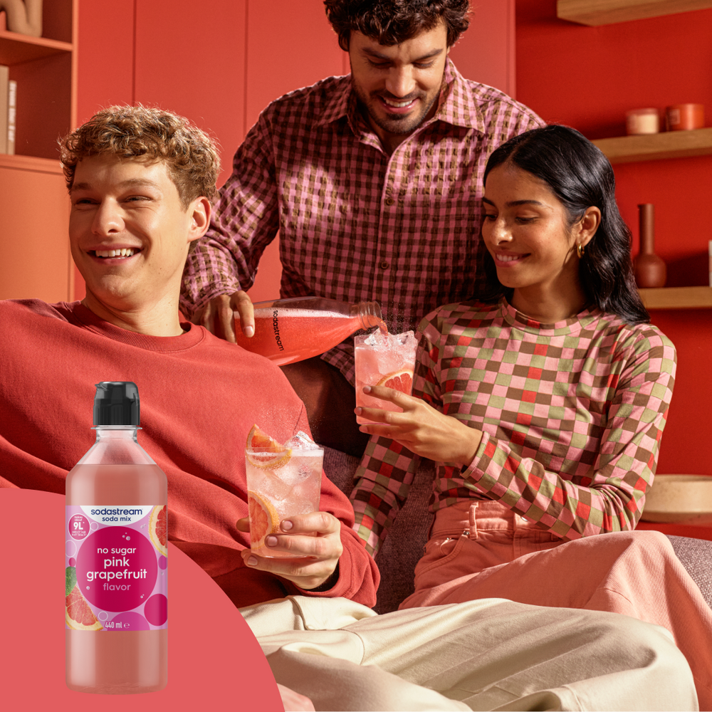 Sodastream Classics - Fruit Flavours - Pink Grapefruit Zero – 8