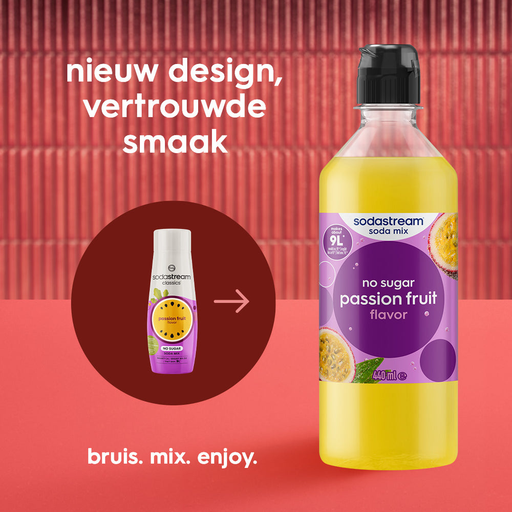 Sodastream Classics - Fruit Flavours - Passion fruit Zero