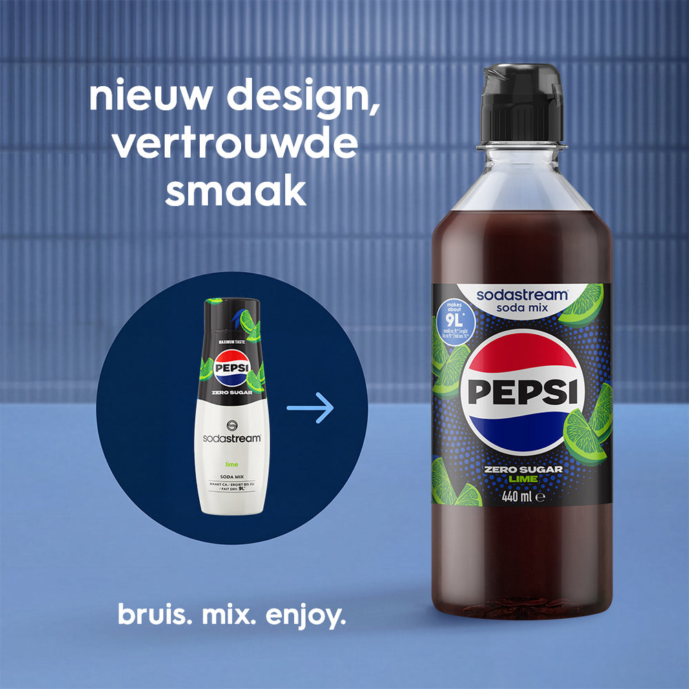 Sodastream Pepsi lime zero – 2