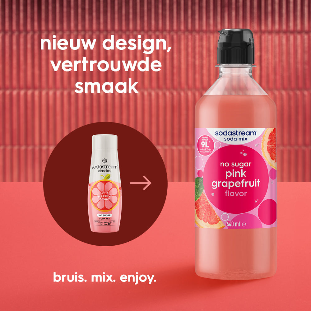 Sodastream Classics - Fruit Flavours - Pink Grapefruit Zero – 2