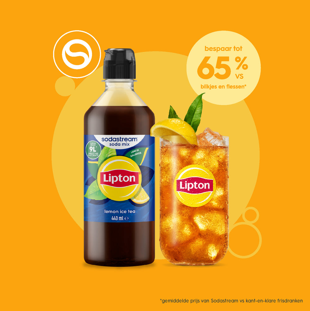 Sodastream Lipton lemon