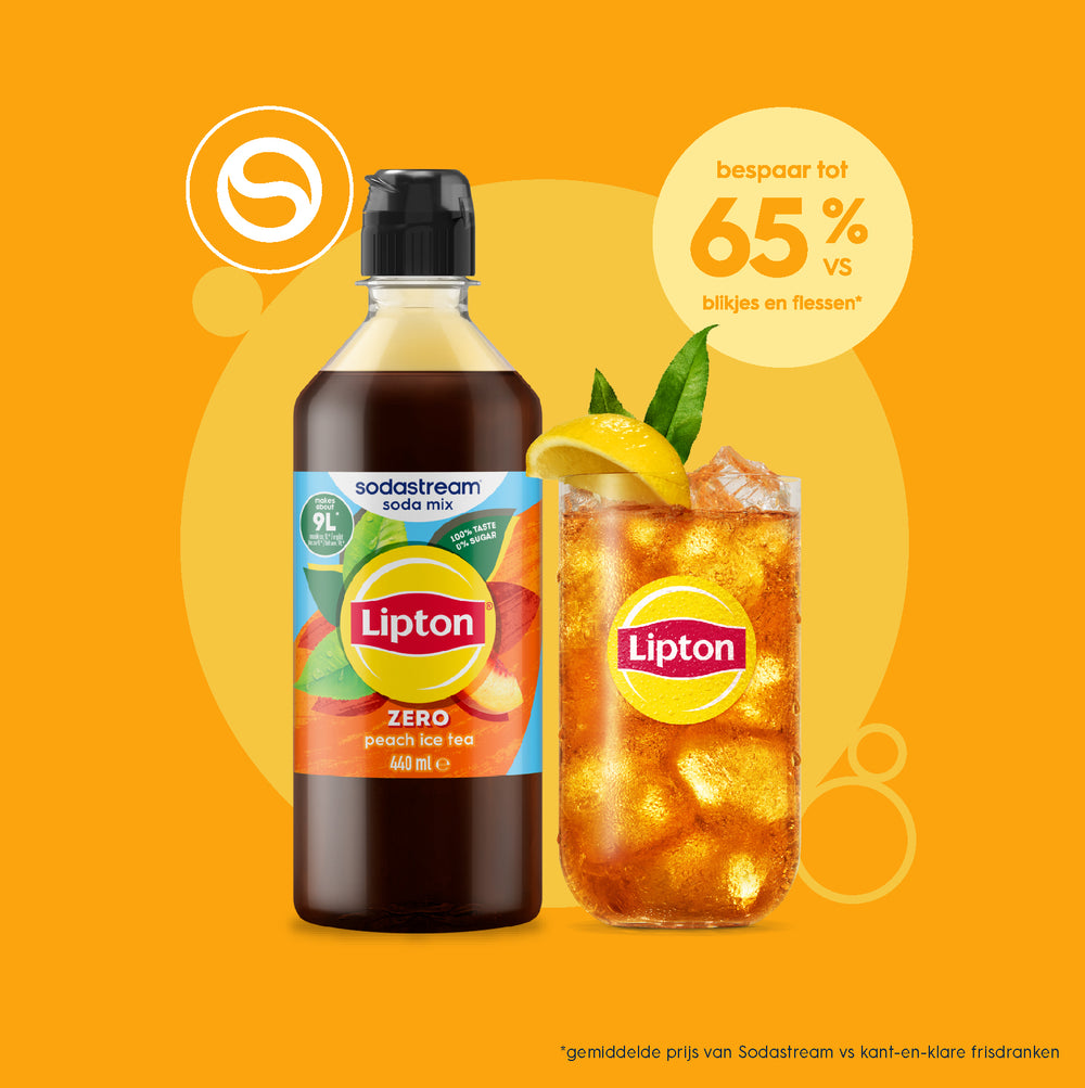 Sodastream Lipton ice tea peach zero – 4