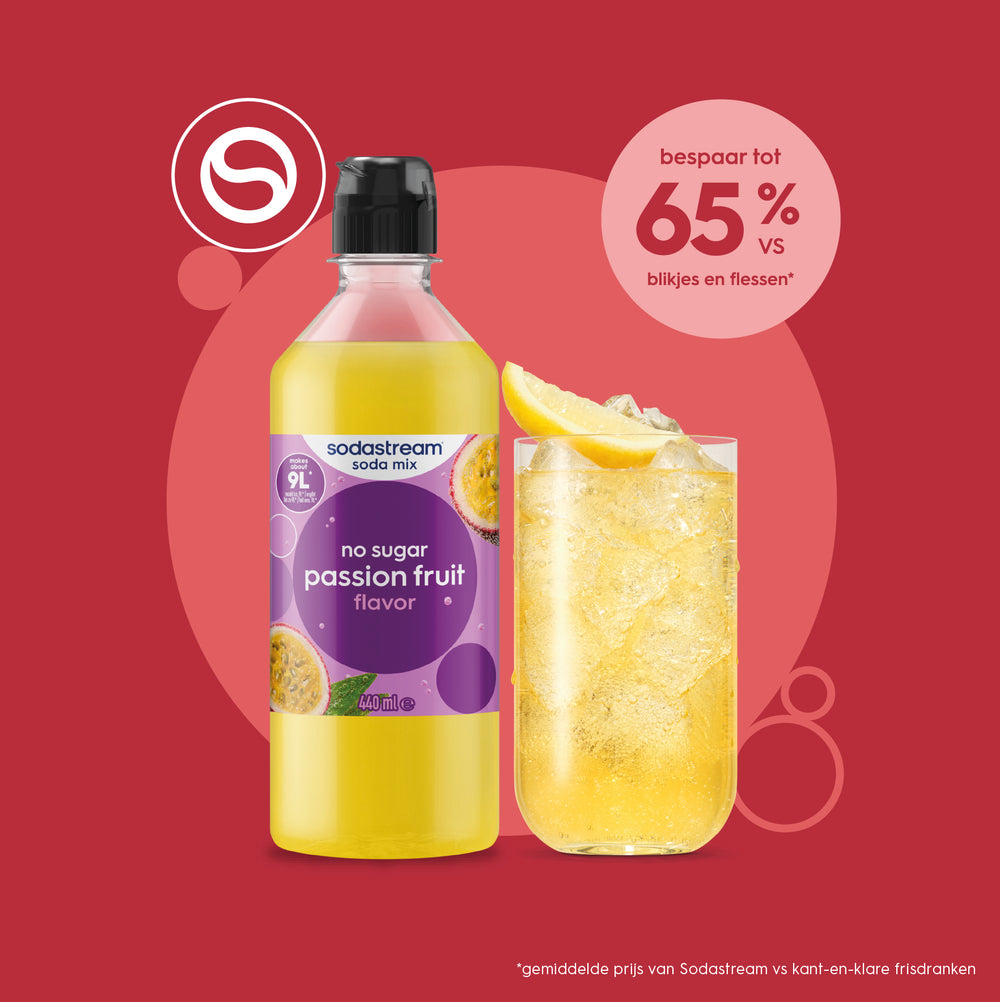 Sodastream Classics - Fruit Flavours - Passion fruit Zero