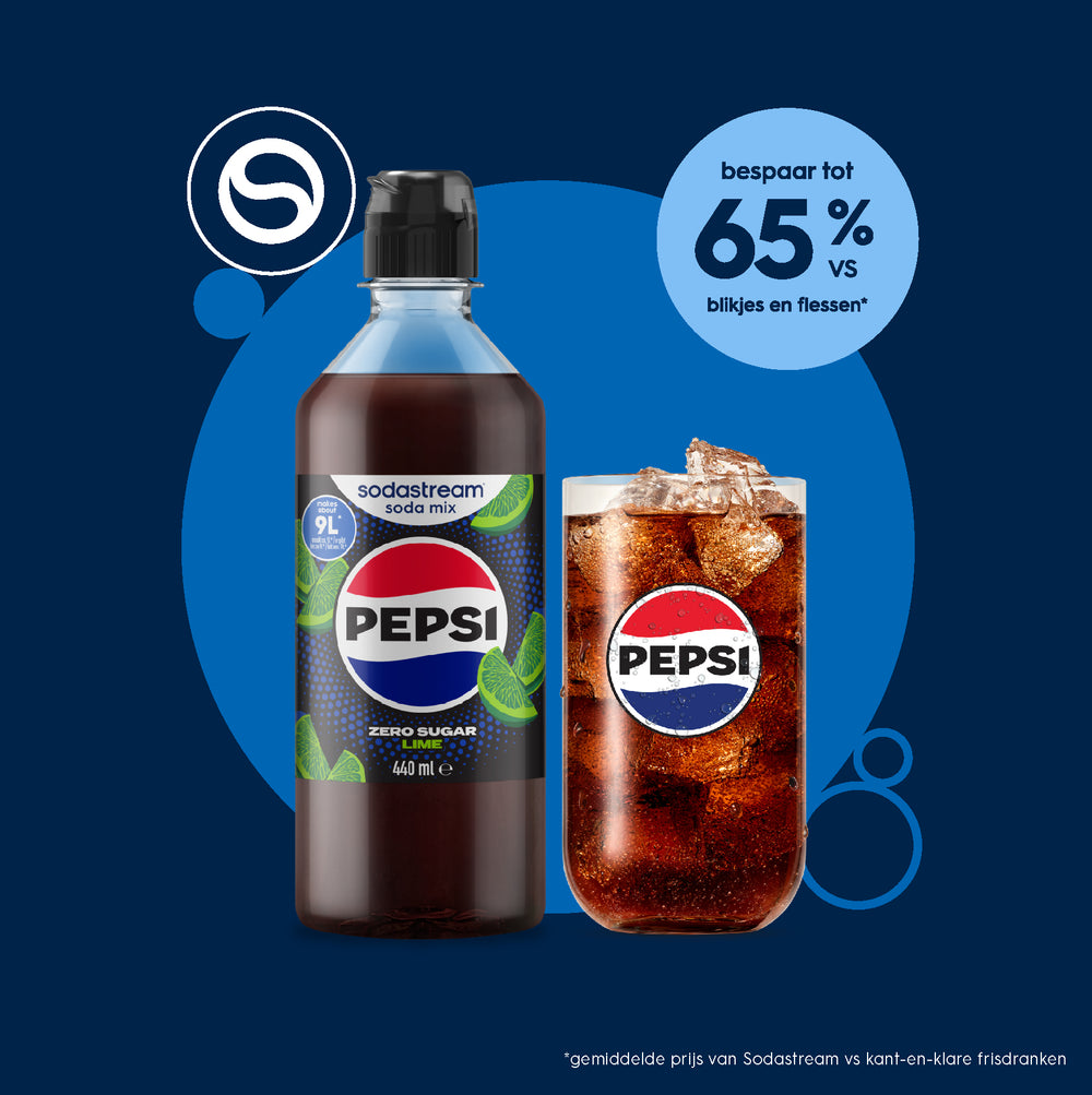 Sodastream Pepsi lime zero – 4