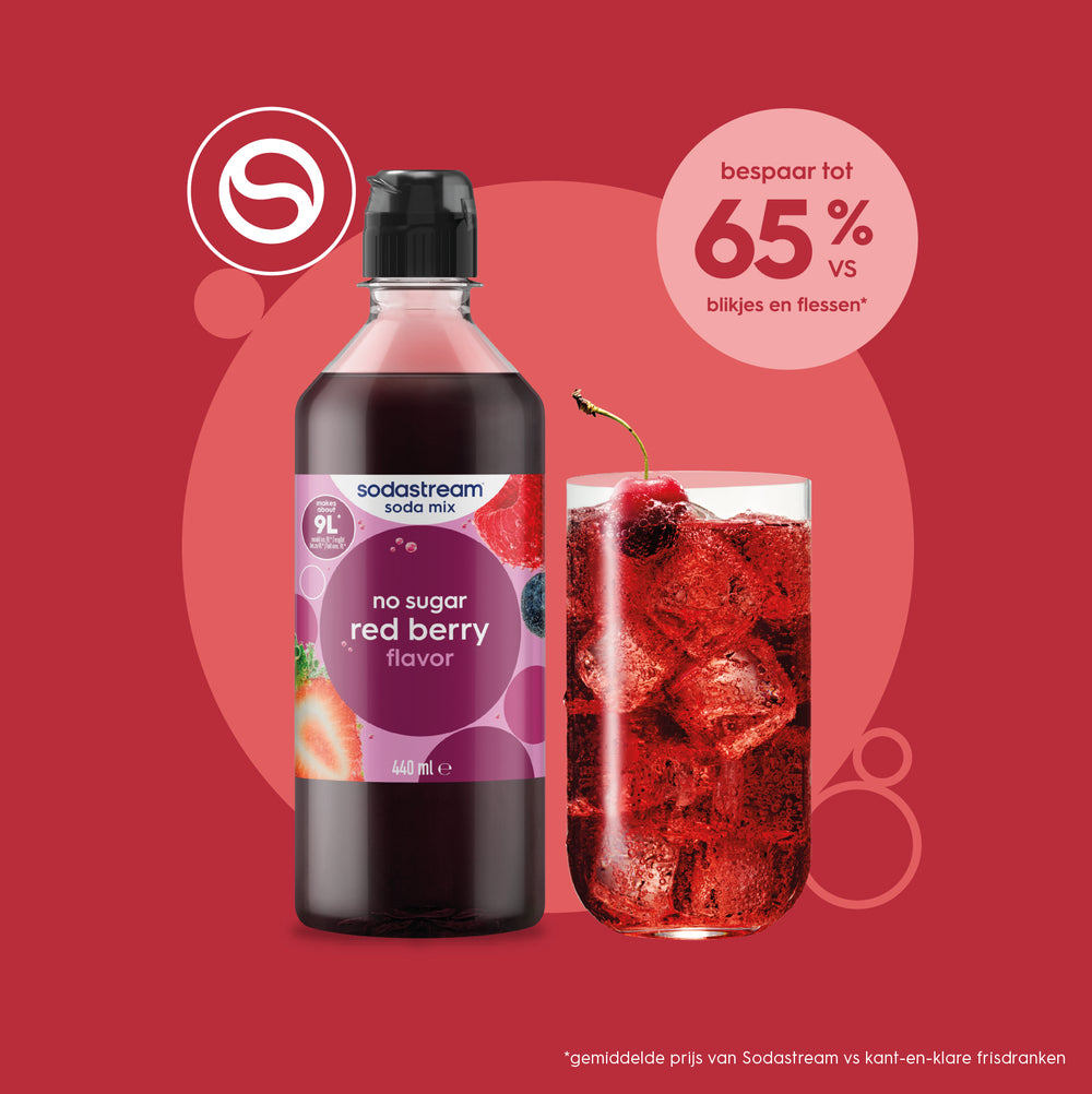 SodaStream Classics - Fruit Flavours - Red Berries Zero – 4